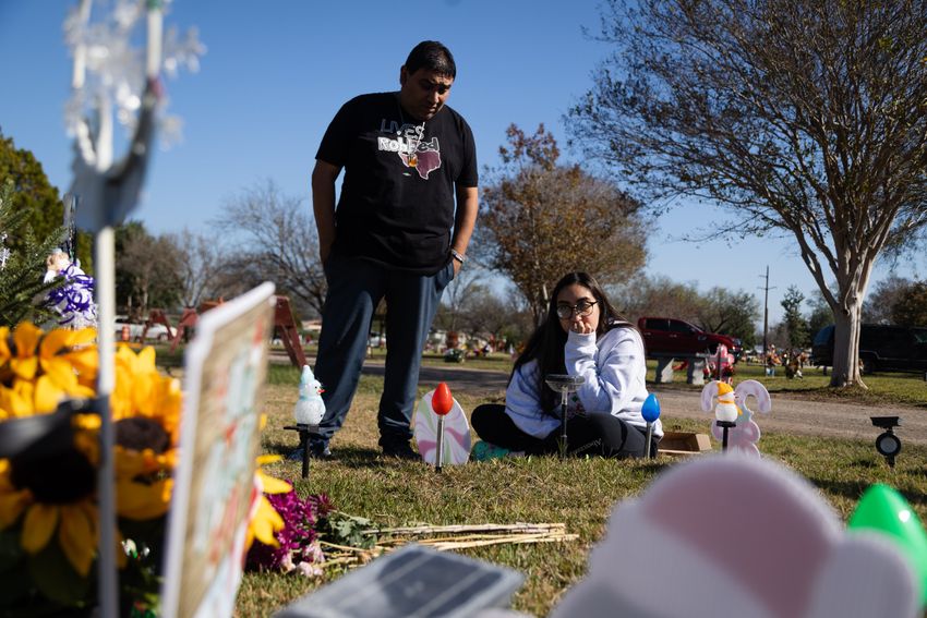 Uvalde family spends subdued holidays after mass shooting without Tess